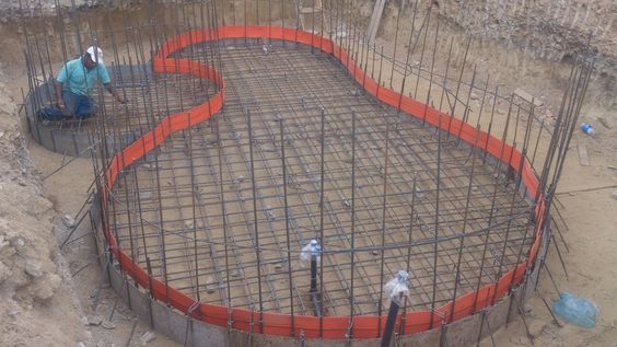 طراحی باغ ویلا بتن مصلح