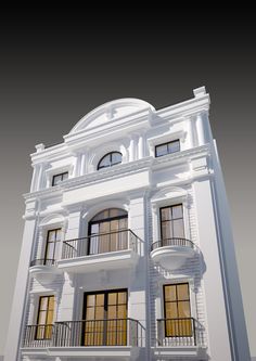 طراحی نمای کلاسیک رومی