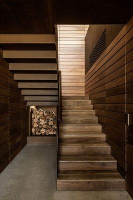 طراحی ویلای خاص چوب