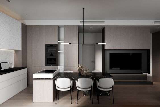 عرصه بندی پلان داخلی